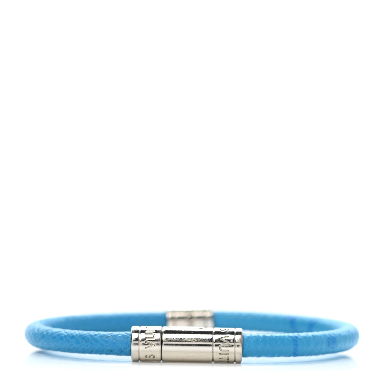 Louis Vuitton Taigarama Split Bracelet Blue Lagoon 1 of 5