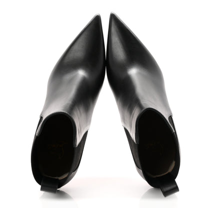 Christian Louboutin Calfskin Condodo 85 Ankle Boots 39 Black 2 of 9