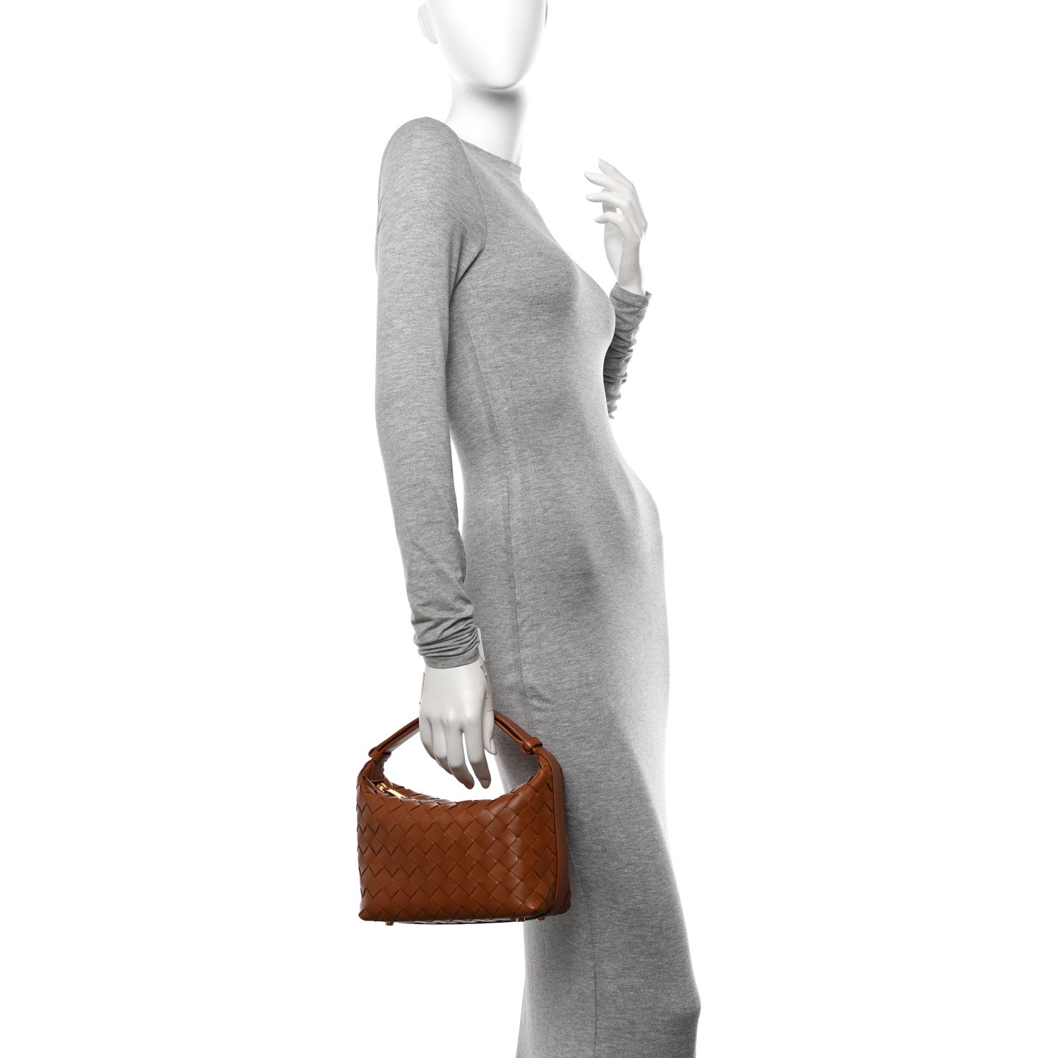 Bottega Veneta Nappa Intrecciato Mini Wallace Wood 2 of 10