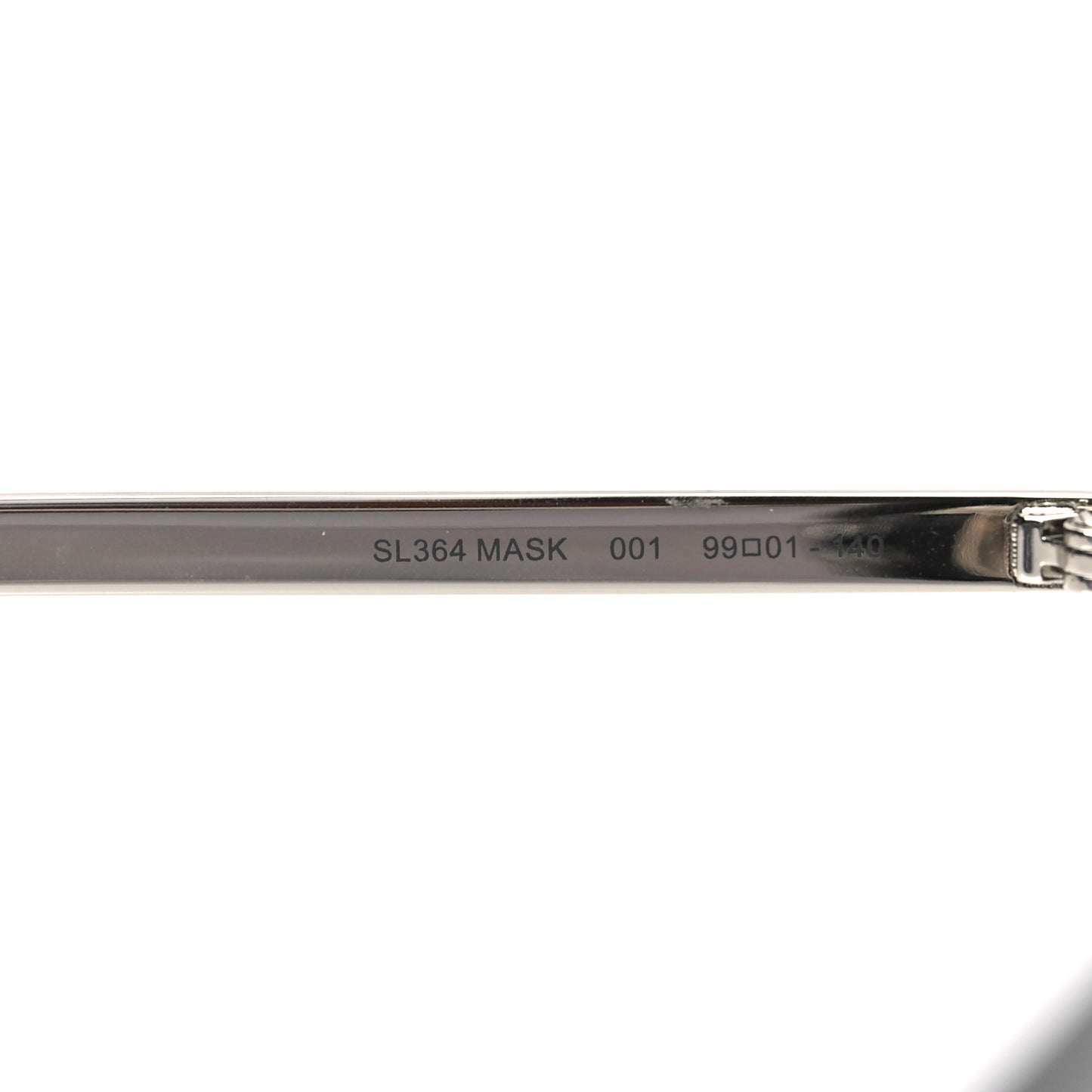 Metal SL 364 Mask Sunglasses Black