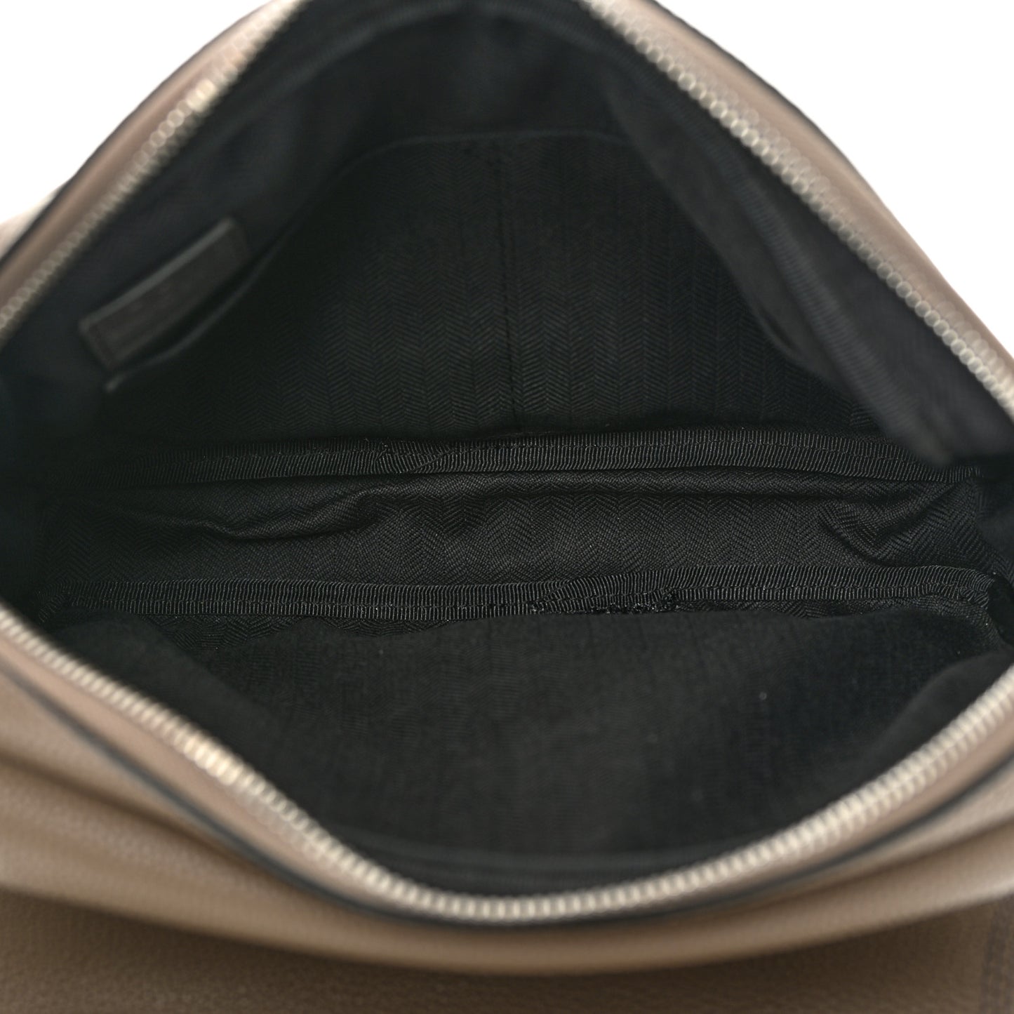 Soft Grained Calfskin XS Military Messenger Bag Dark Taupe Desert