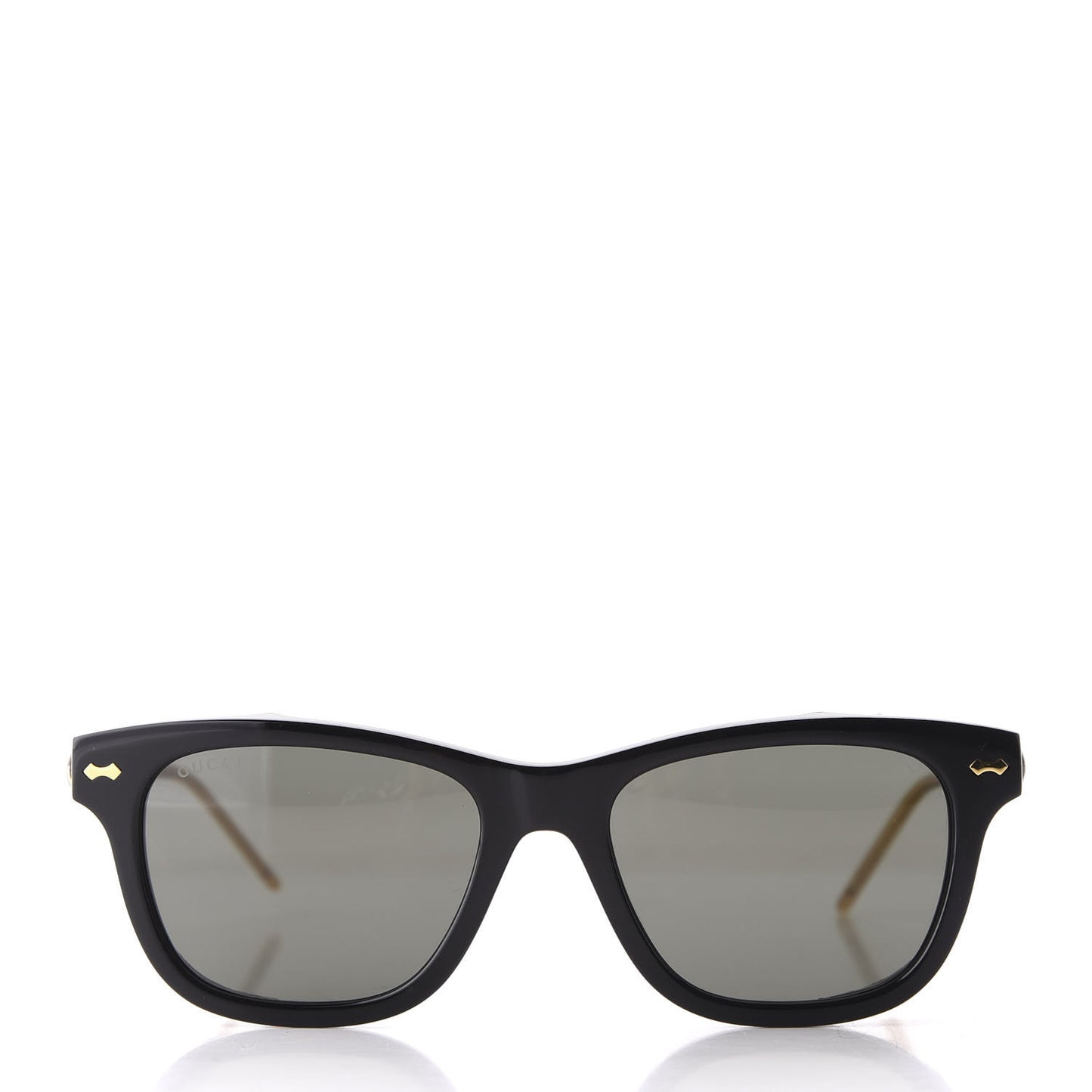 Acetate Square Frame Sunglasses GG0671S Black