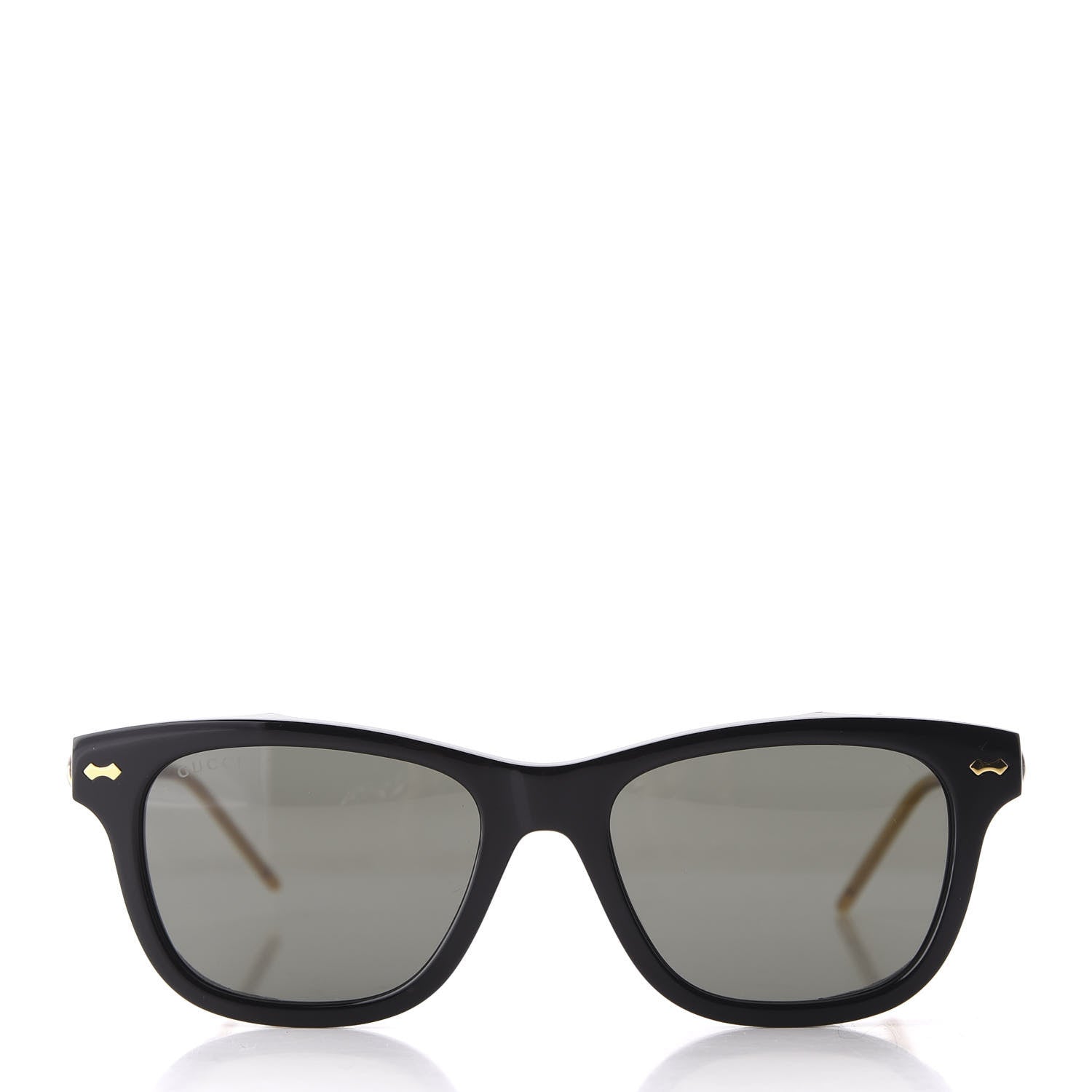 Gucci Acetate Square Frame Sunglasses GG0671S Black 2 of 10