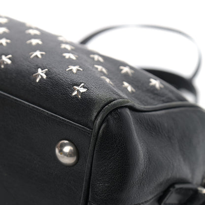 Saint Laurent Calfskin Star Studded Classic Baby Duffle Black 9 of 17