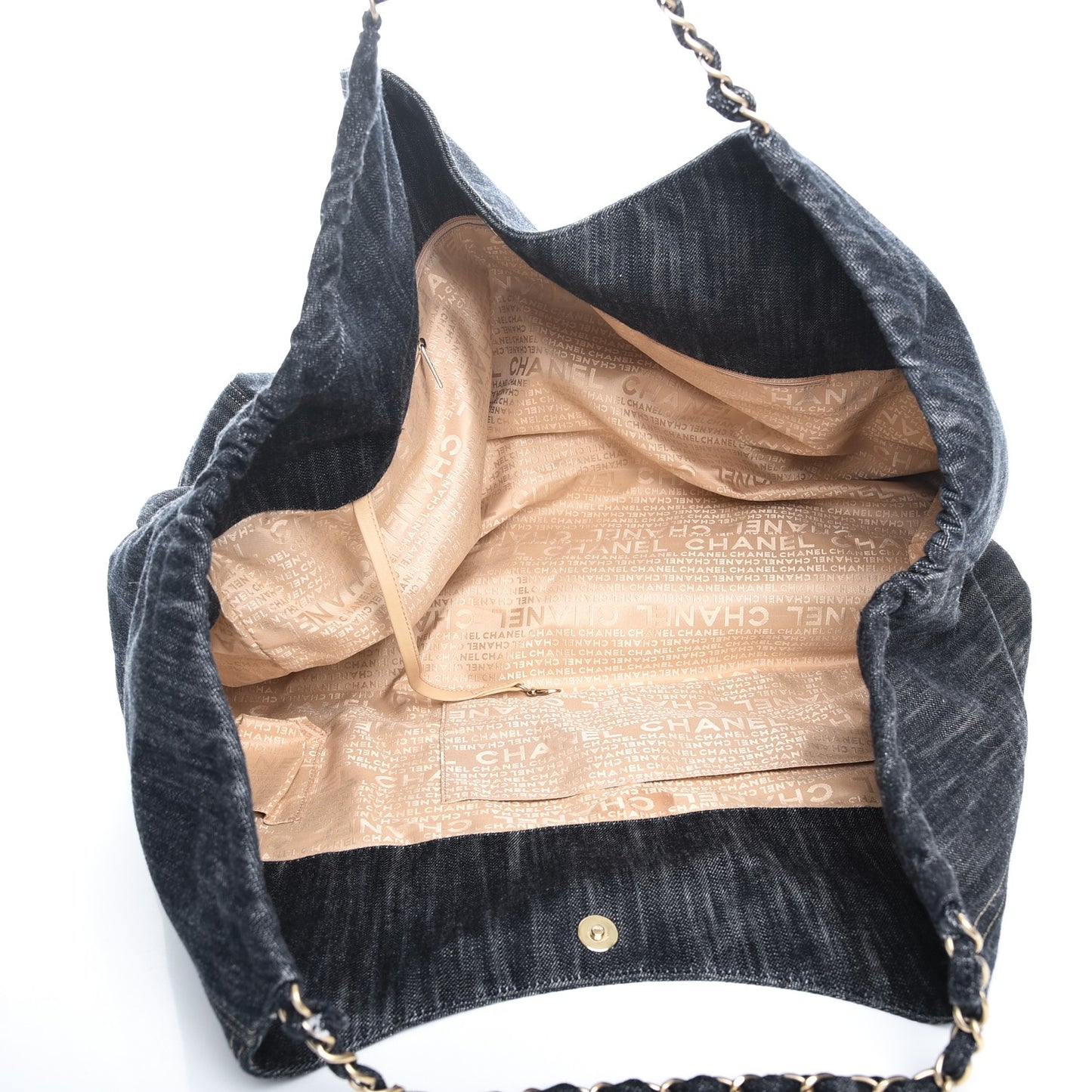Denim XL Coco Cabas Tote Blue