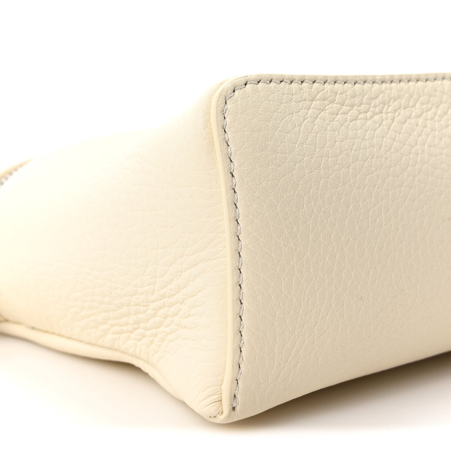 Tender Calfskin L19 Extra Pocket Pouch Whisper White