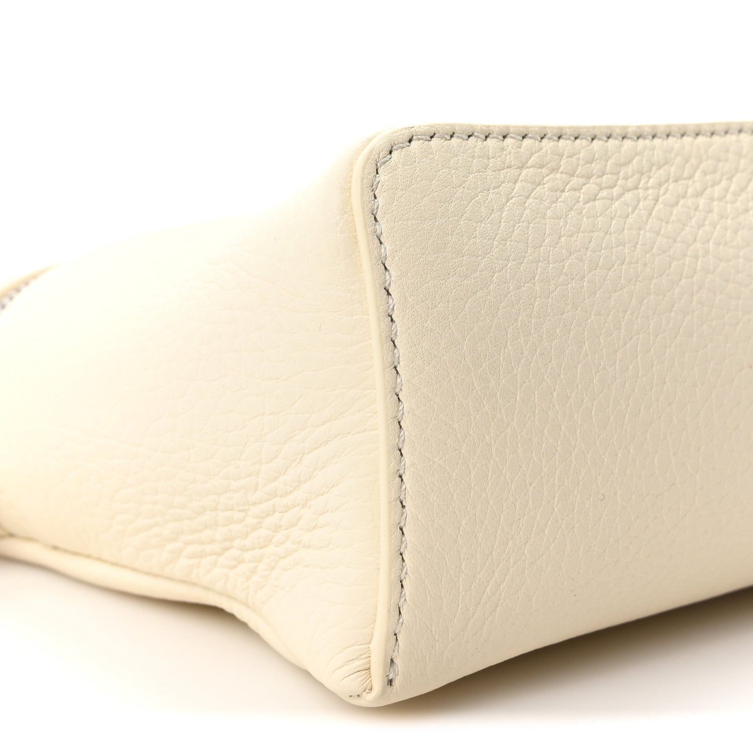 Loro Piana Tender Calfskin L19 Extra Pocket Pouch Whisper White 7 of 9