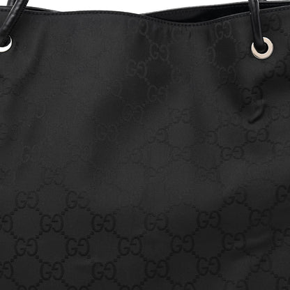 Gucci Nylon Monogram Large Gifford Tote Black 7 of 9