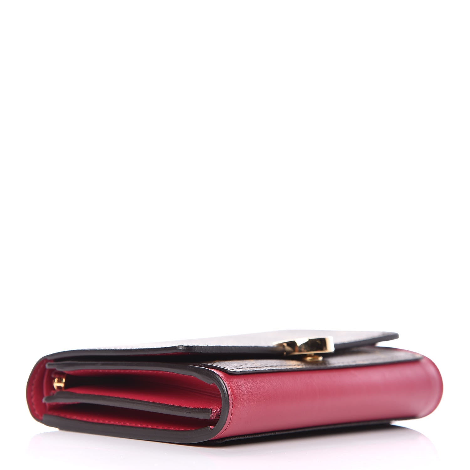Louis Vuitton Monogram Flore Compact Wallet Fuchsia 4 of 8