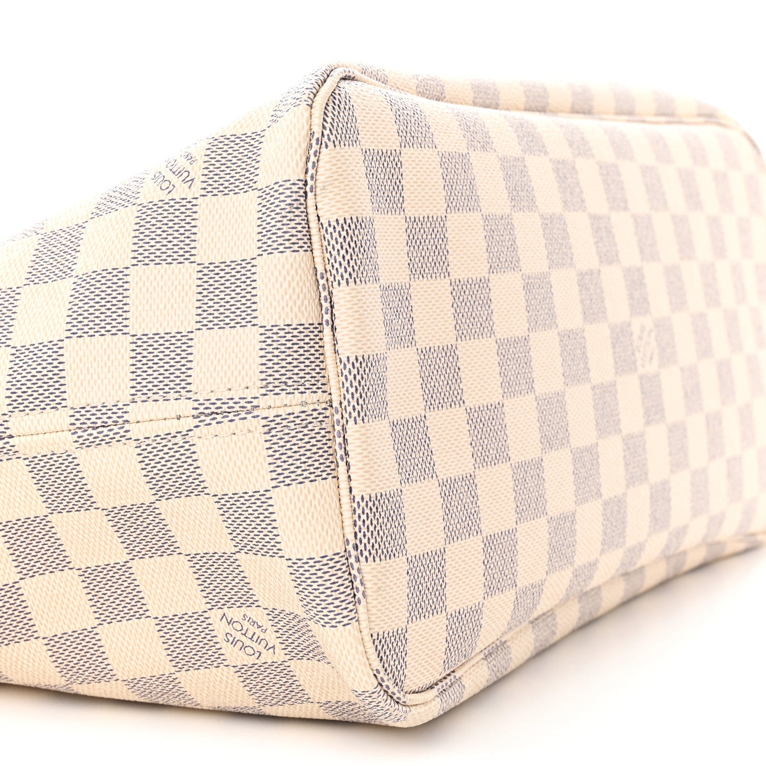 Louis Vuitton Damier Azur Neo Neverfull MM Rose Ballerine 9 of 15