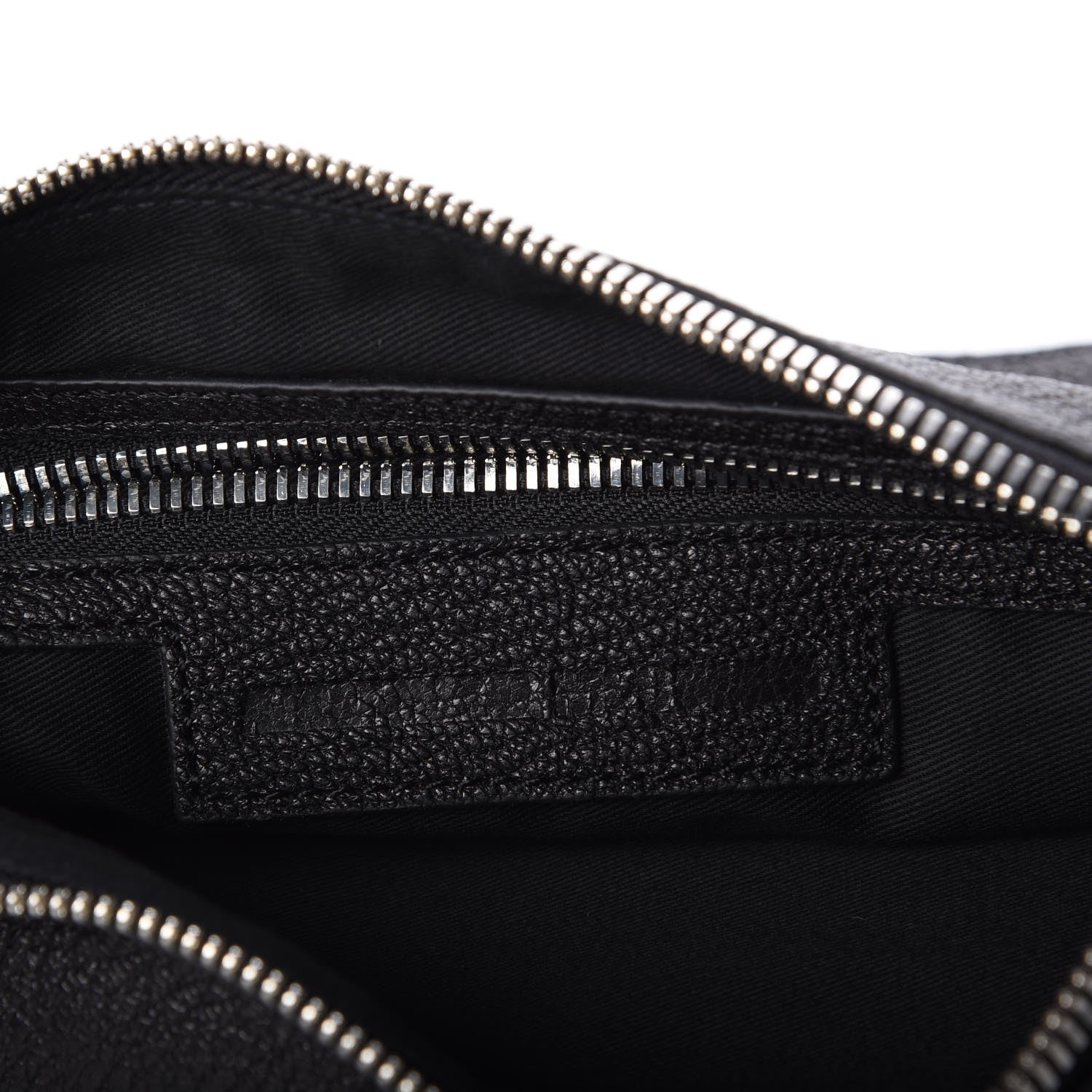 Alexander McQueen MCQ by Calfskin Zipped Pouch Black 6 of 8