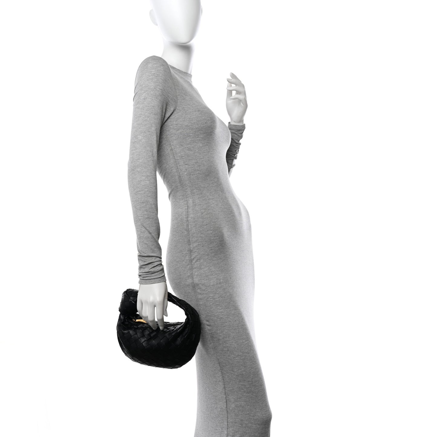 Nappa Intrecciato Mini Jodie Black