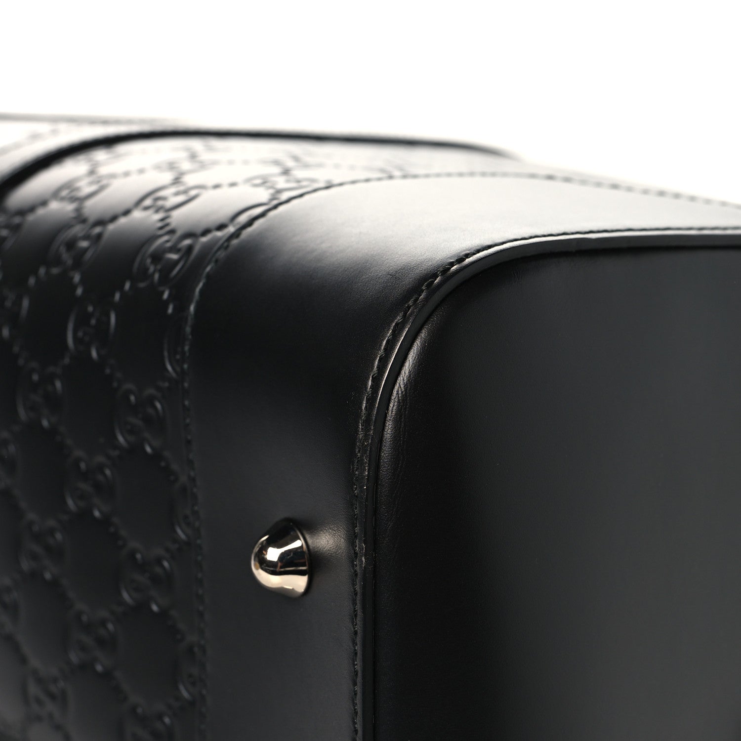 Gucci Guccissima Signature Medium Duffle Black 9 of 11