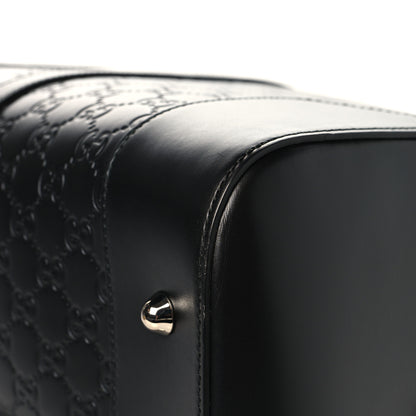 Gucci Guccissima Signature Medium Duffle Black 9 of 11