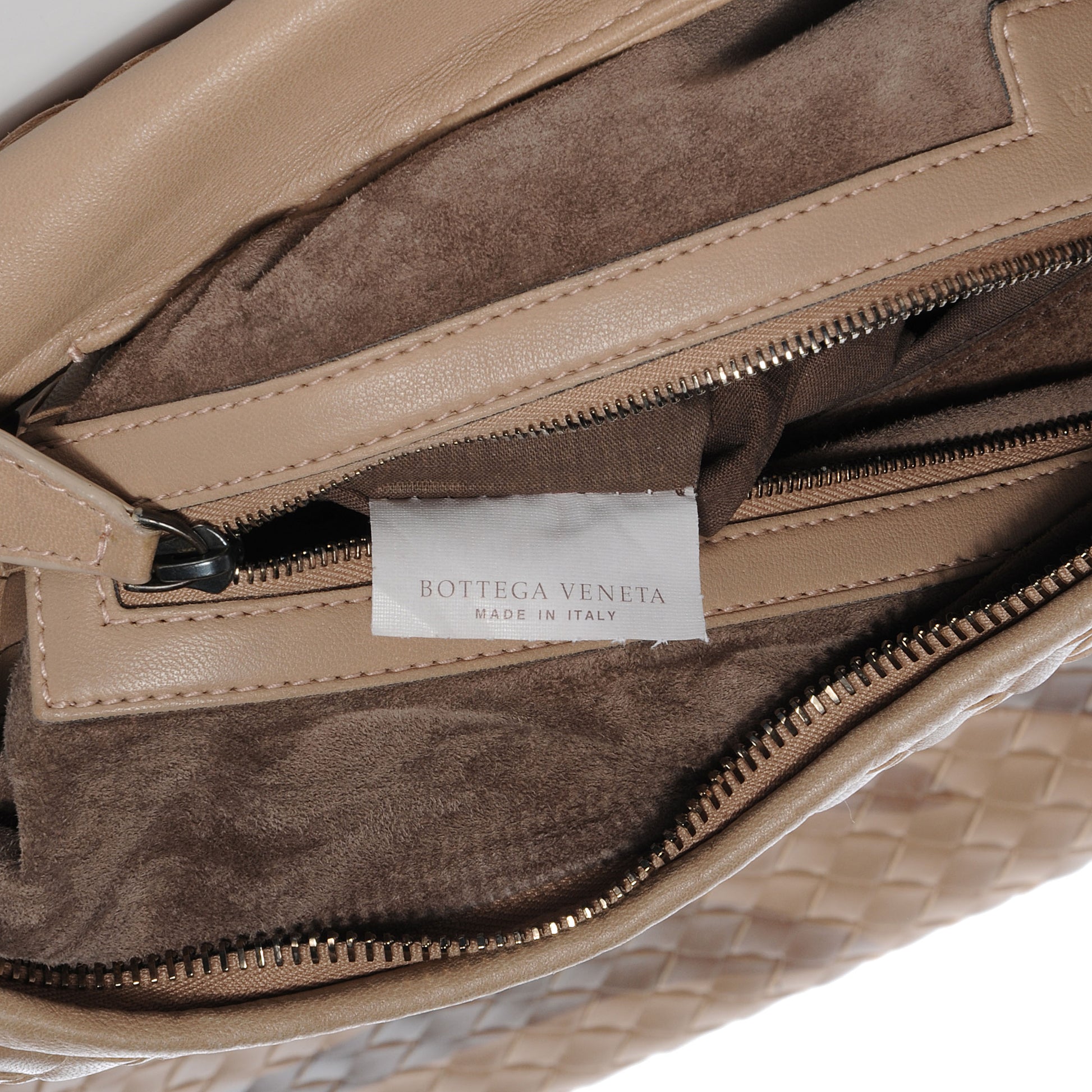 Bottega Veneta Nappa Snakeskin Intrecciato Maxi Veneta Tiger Print Hobo Maple 7 of 8