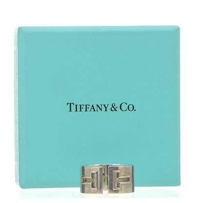 Tiffany Sterling Silver T Cutout Ring 49.5 5 6 of 6