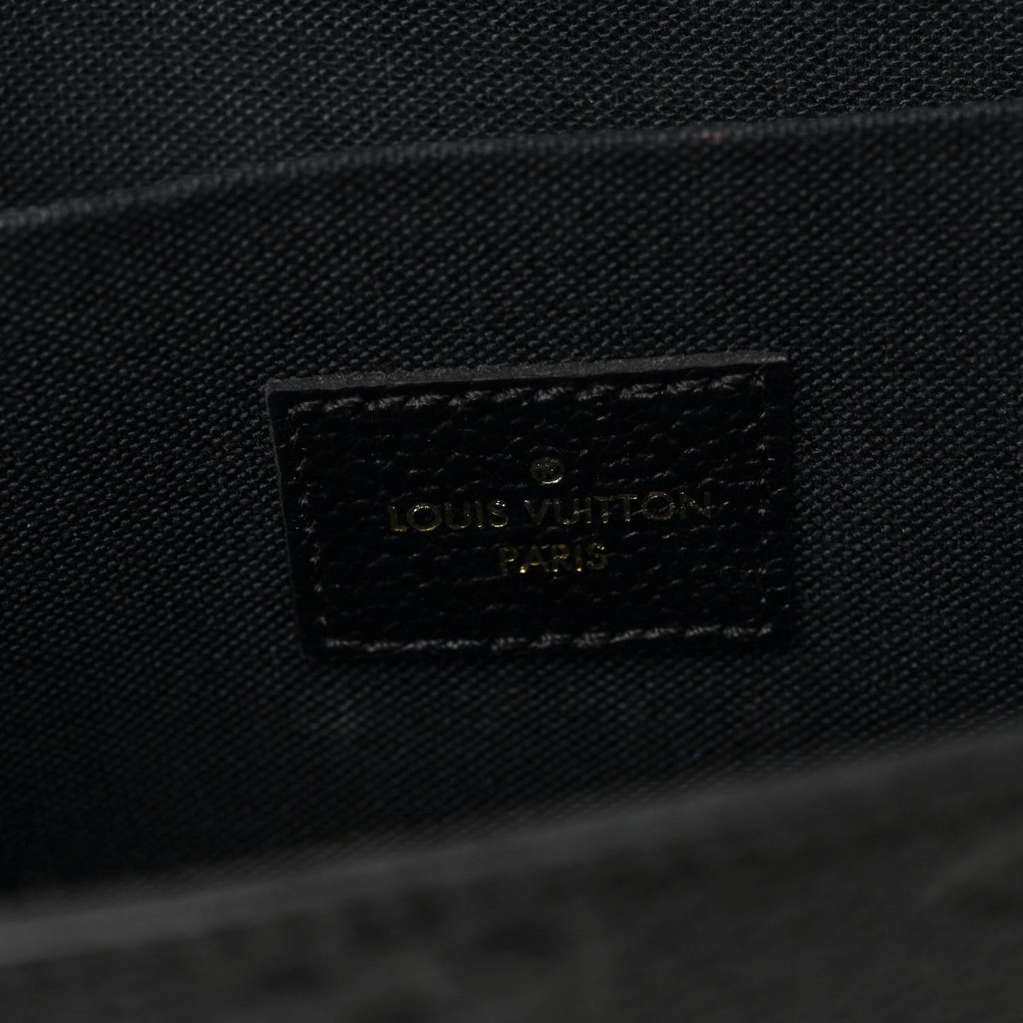 Empreinte Pochette Felicie Chain Wallet Black