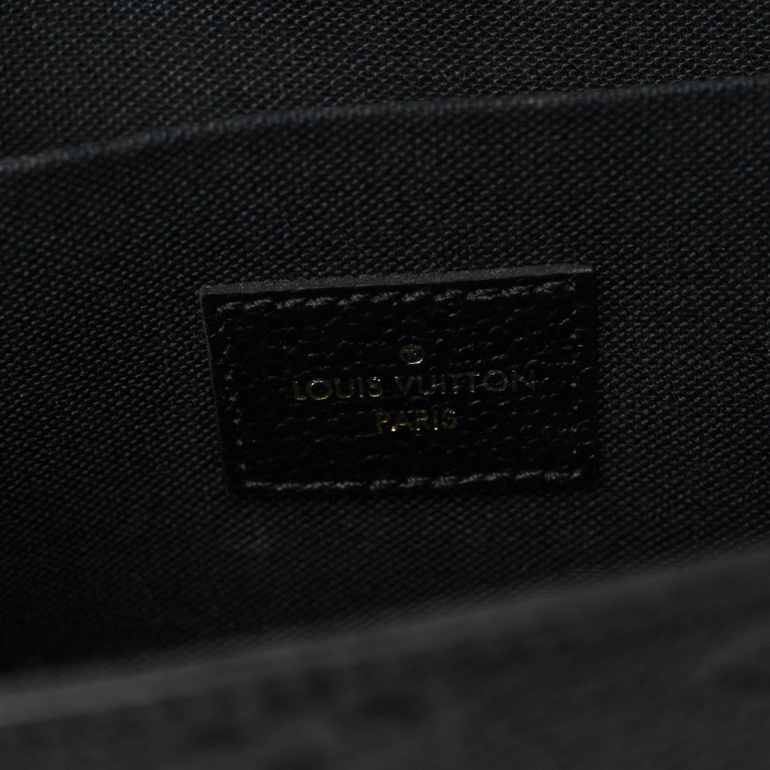 Louis Vuitton Empreinte Pochette Felicie Chain Wallet Black 7 of 11