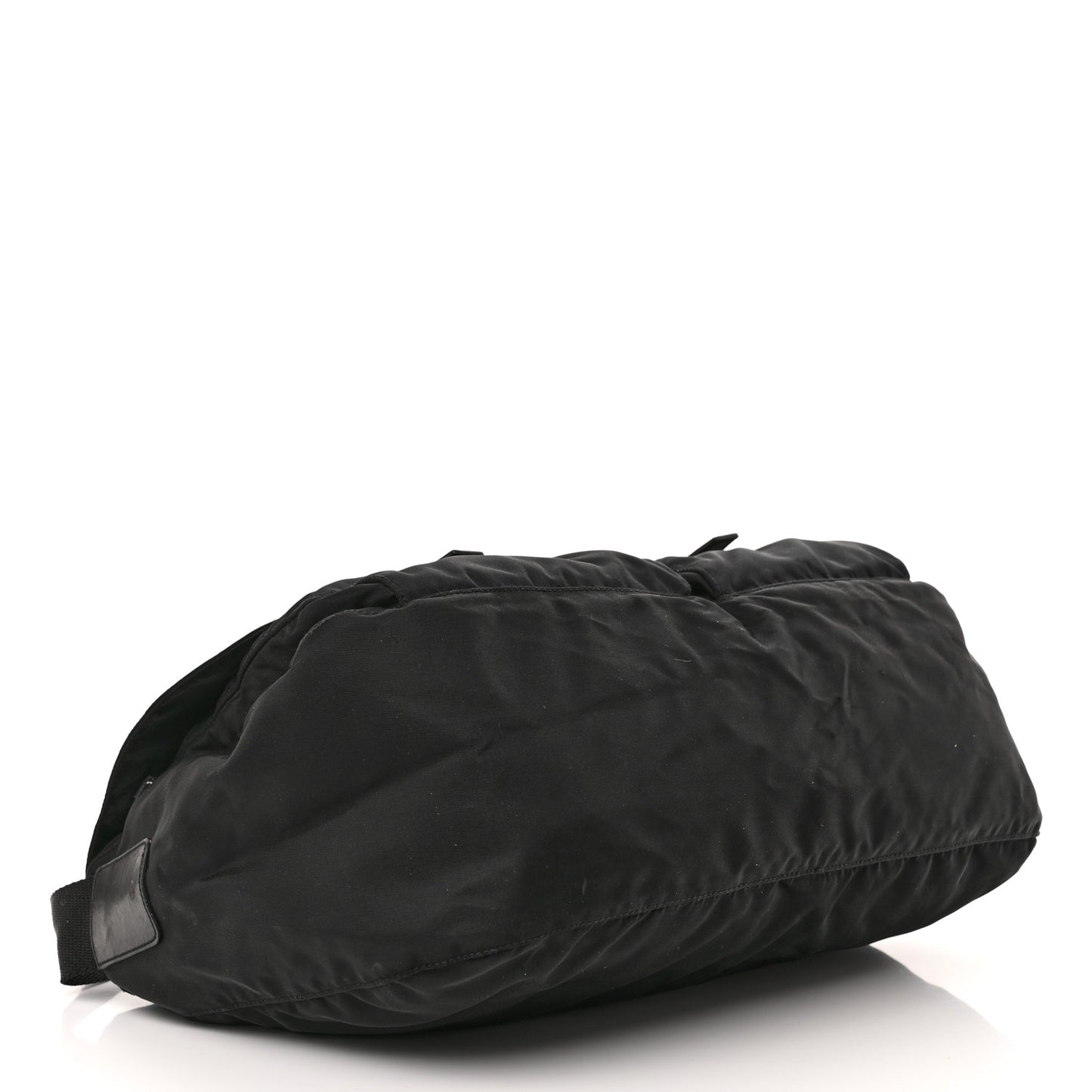 Tessuto Nylon Messenger Bag Black