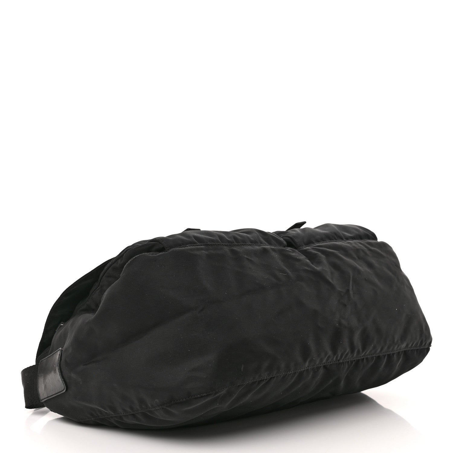 Prada Tessuto Nylon Messenger Bag Black 4 of 15
