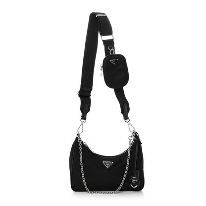 Prada Nylon Re-Edition 2005 Shoulder Bag Black 1 of 9