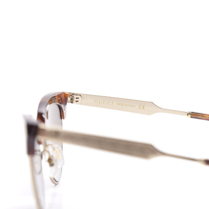 Gucci Acetate Damascato Cat Eye Sunglasses GG0055S Tortoise Gold 6 of 8
