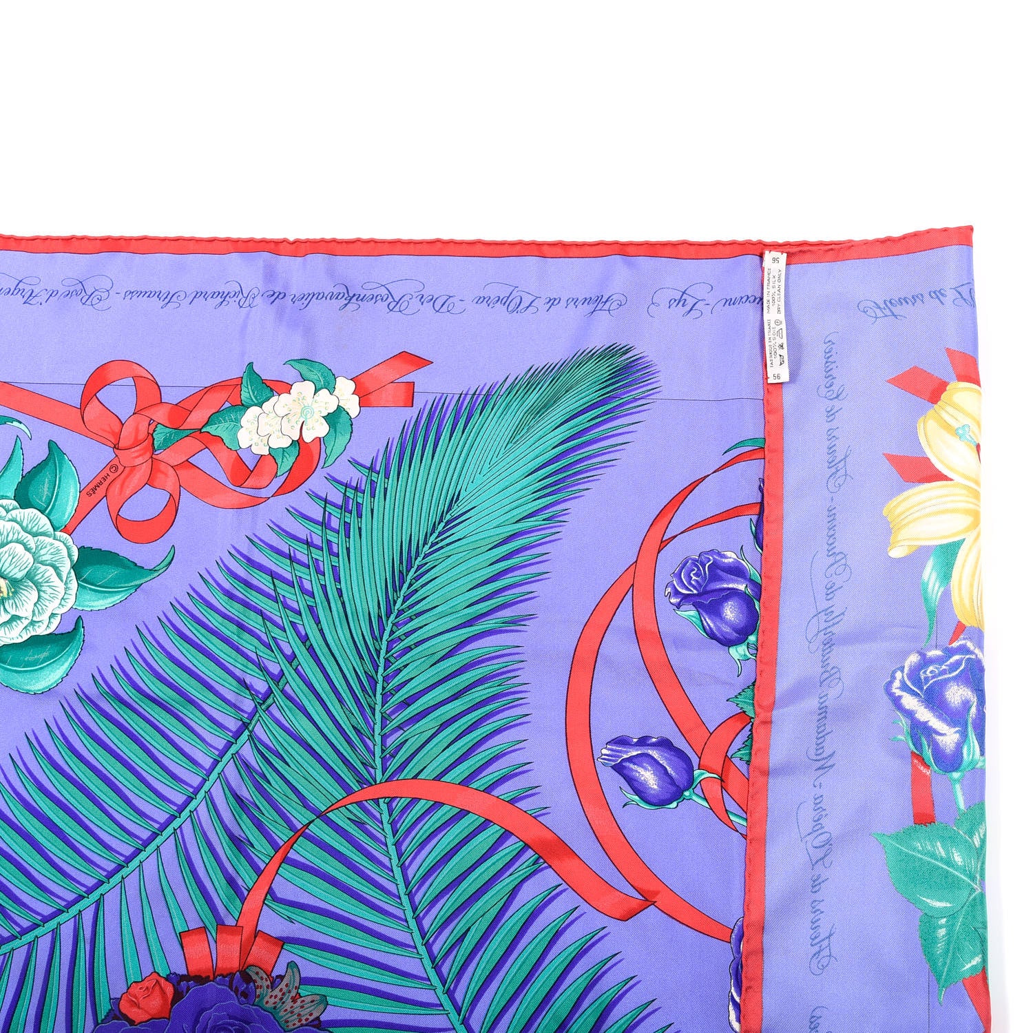 Hermes Silk Fleurs De L'Opera Scarf 90 2 of 4