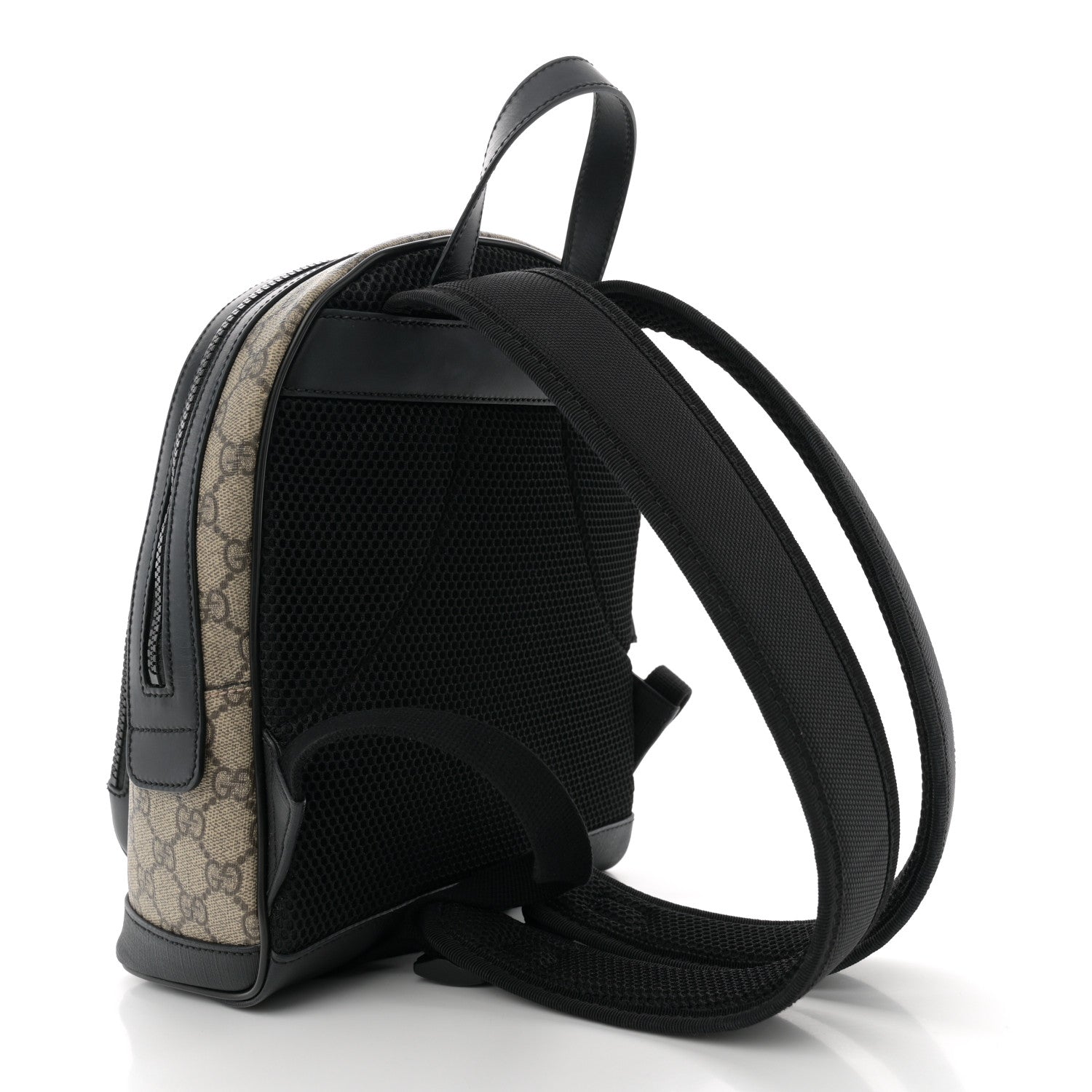 Gucci GG Supreme Monogram Small Eden Day Backpack Black 2 of 10