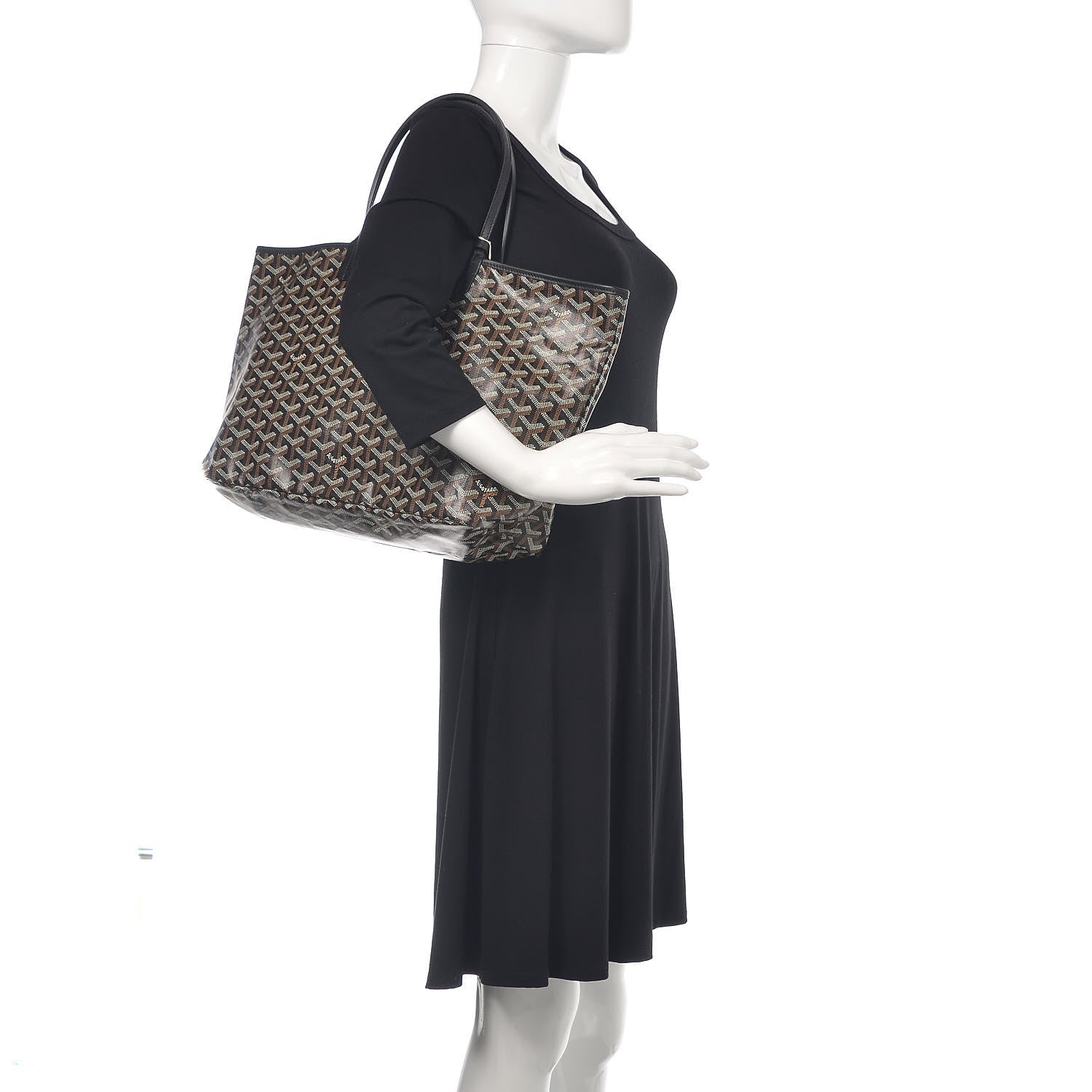 Goyard Goyardine Saint Louis PM Black 2 of 10