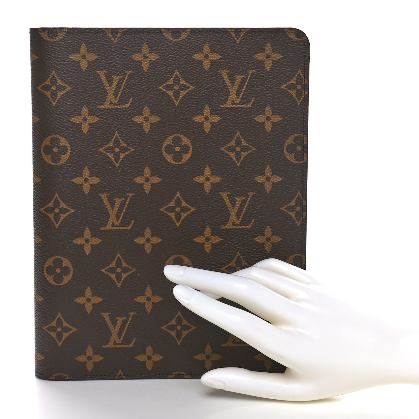 Monogram Desk Agenda Cover