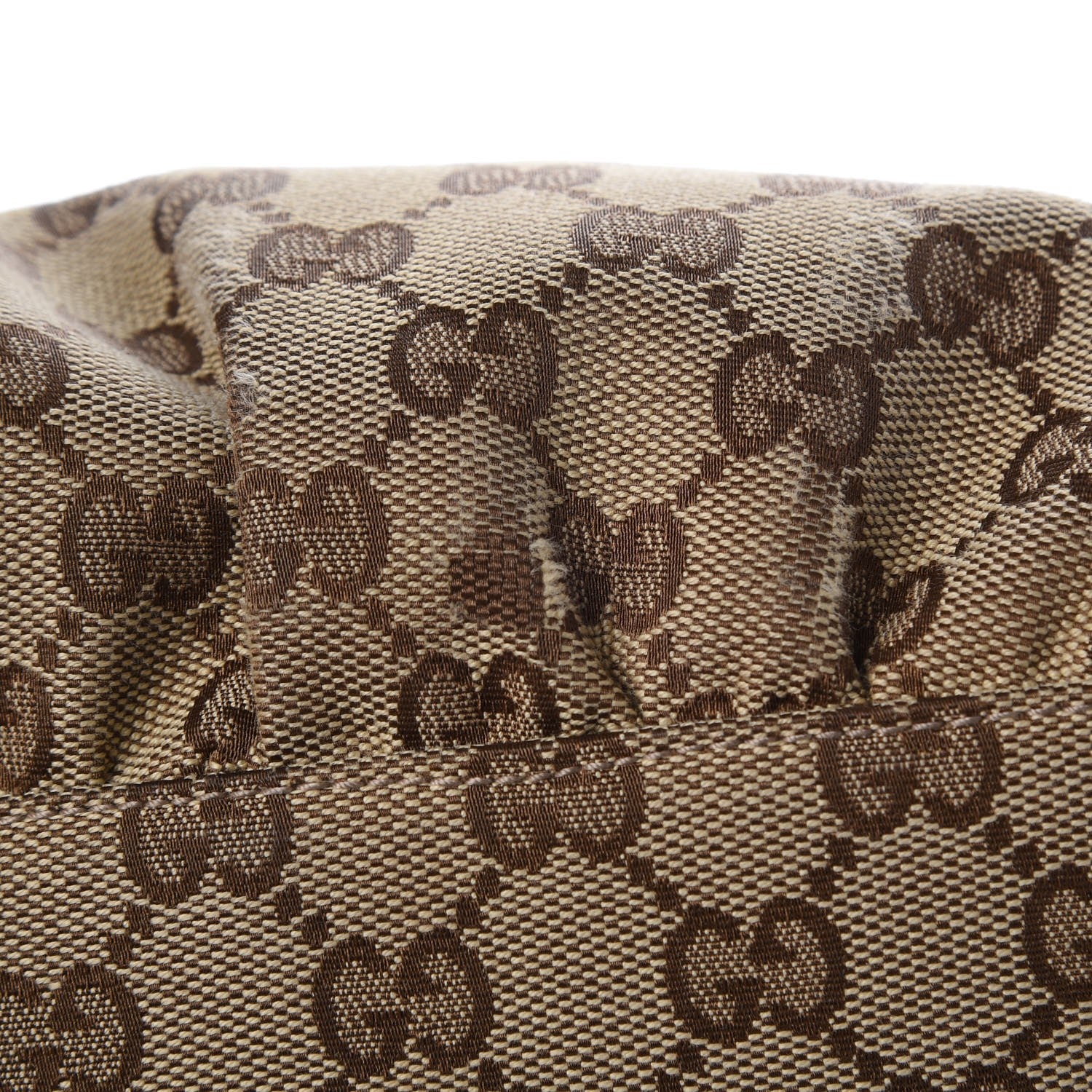 Gucci Monogram Large D Gold Ring Hobo Off White 15 of 20