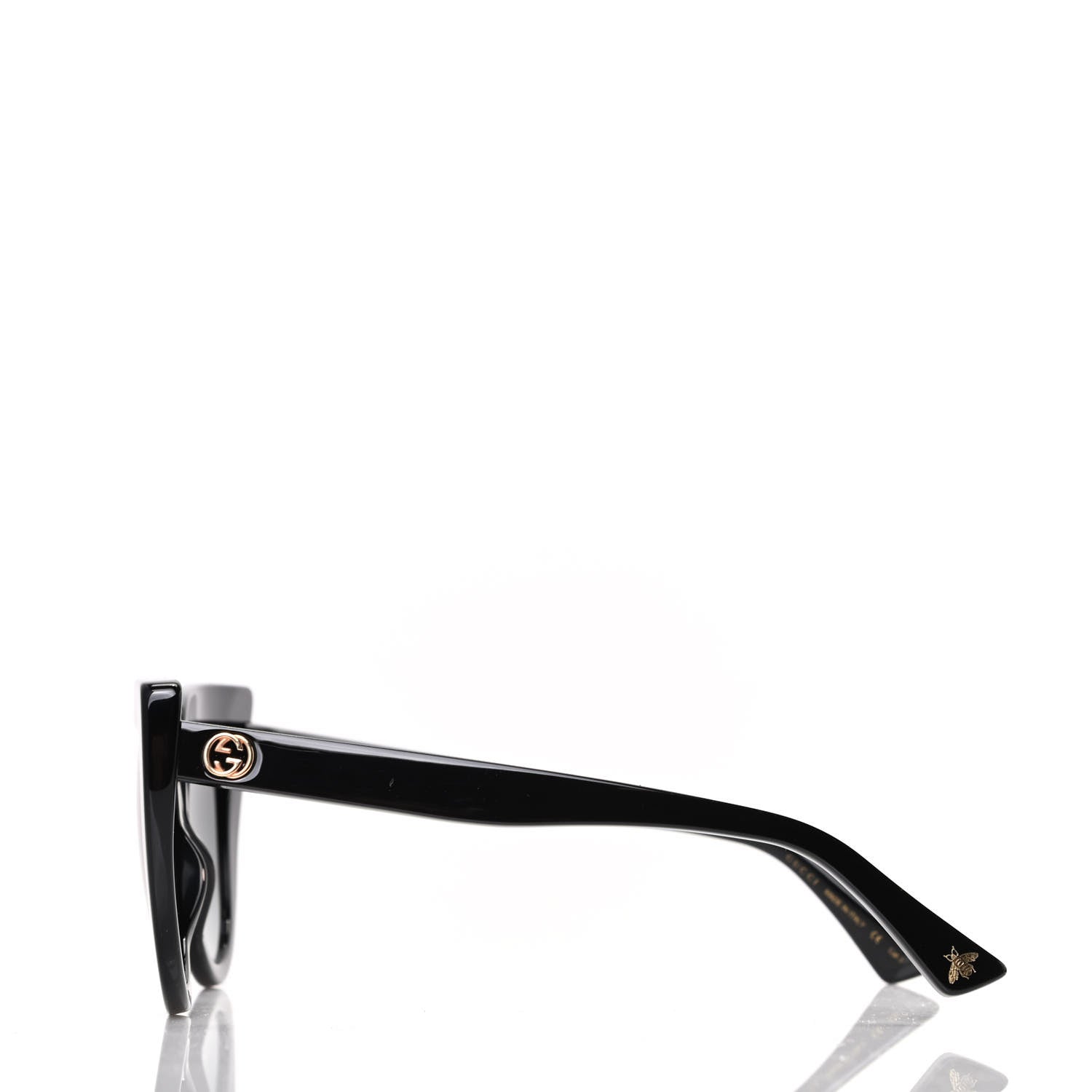 Gucci Cat Eye Sunglasses GG0164S Black 3 of 8