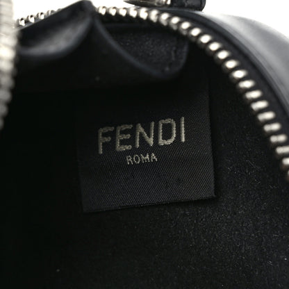 Fendi Glazed Fabric Vitello Cover Grace FF 1974 Diagonal Mini Camera Case Black Sunflower 6 of 10