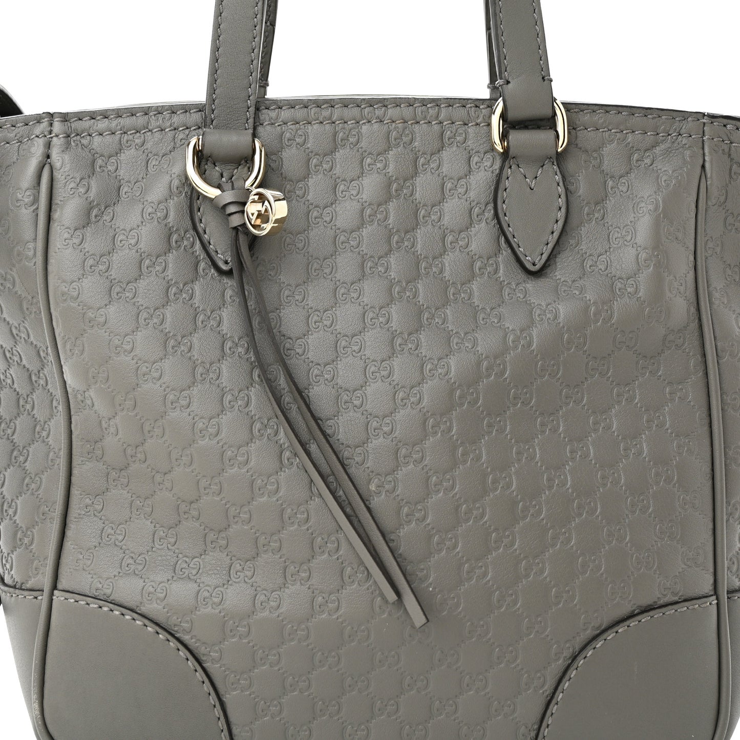 Microguccissima Small Bree Tote Graphite