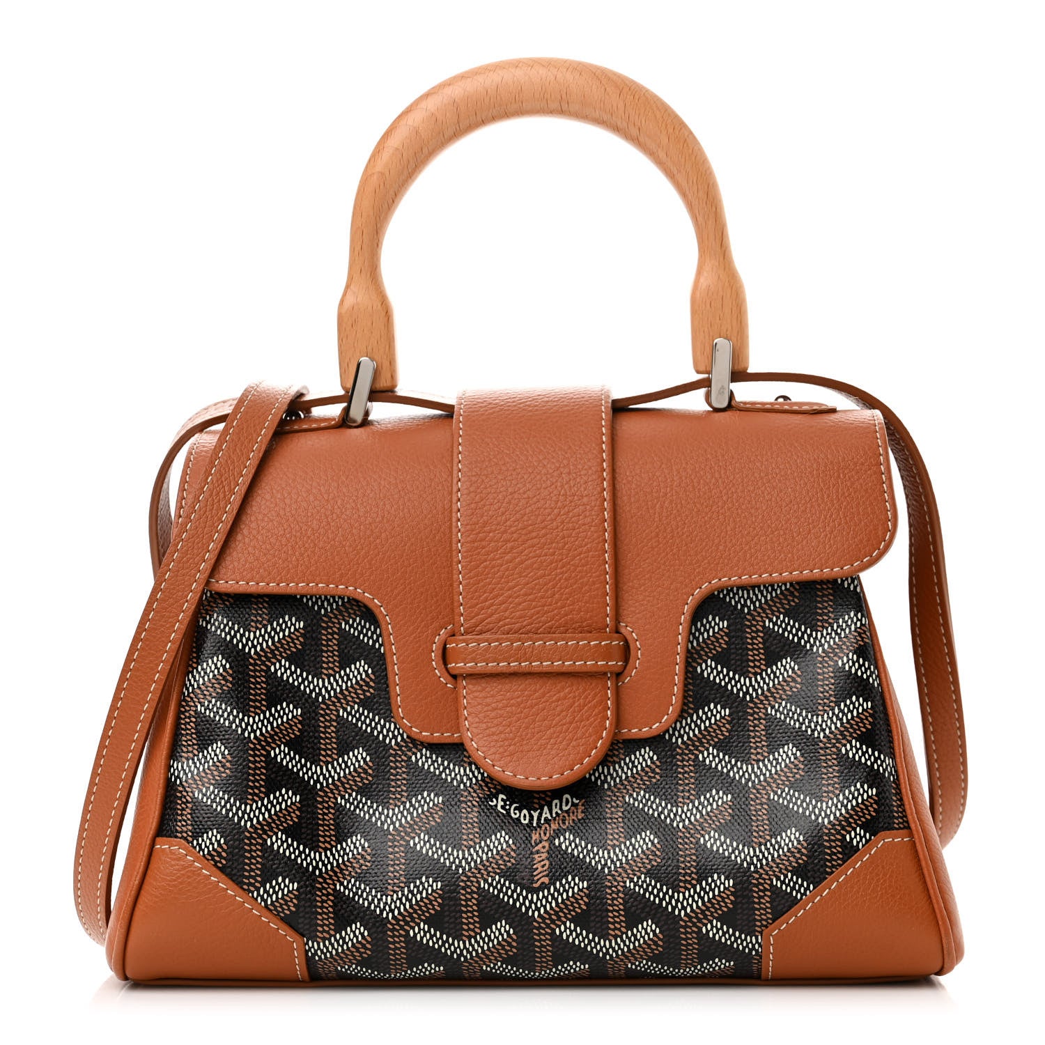 Goyard Goyardine Mini Saigon Black Gold 1 of 12