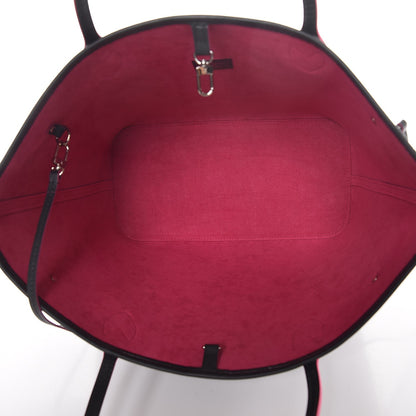 Louis Vuitton Epi Neverfull MM Black Hot Pink 6 of 8