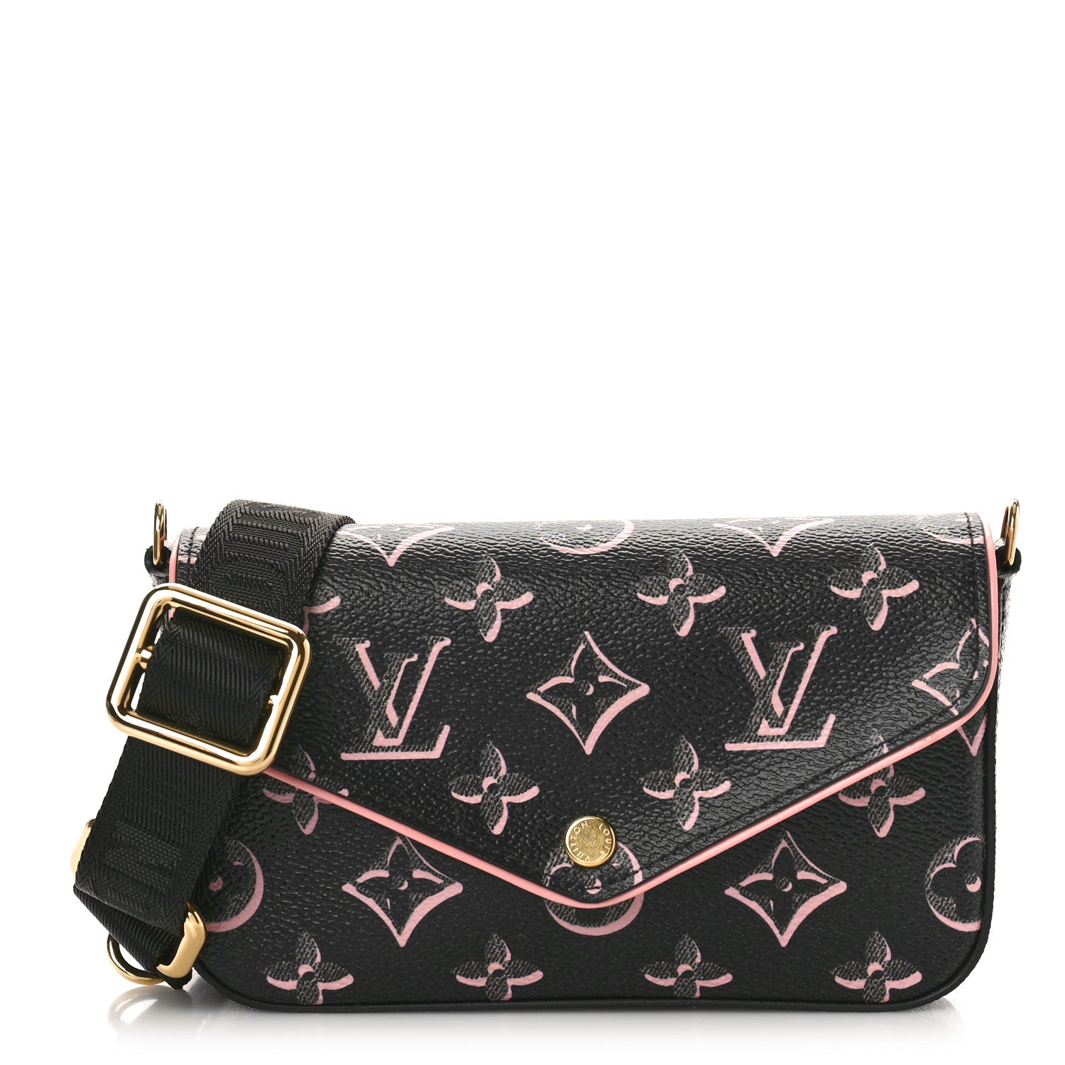 Louis Vuitton Monogram Fall For You Felicie Strap & Go Black 3 of 9