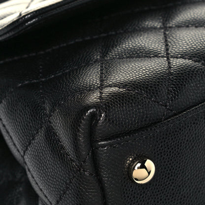 Chanel Caviar Quilted Mini Coco Handle Flap Black 9 of 13