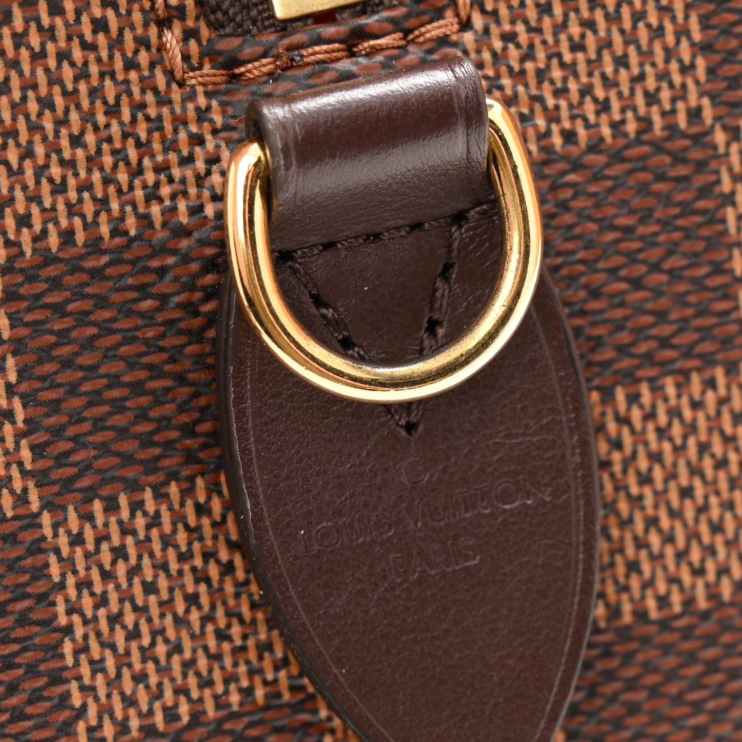 Louis Vuitton Damier Ebene Speedy Bandouliere 20 6 of 10