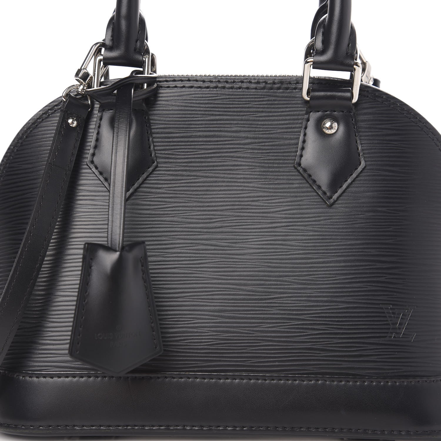 Louis Vuitton Epi Alma BB Black 9 of 9