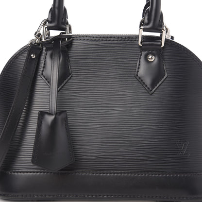 Louis Vuitton Epi Alma BB Black 9 of 9