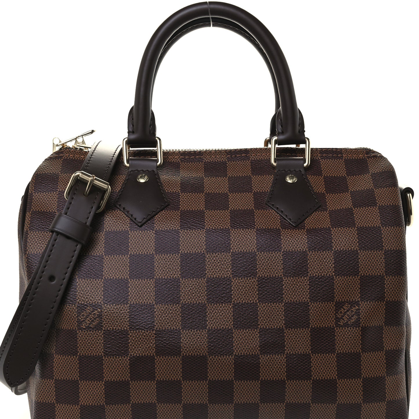 Damier Ebene Speedy Bandouliere 25