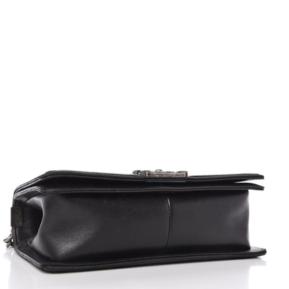 Chanel Lambskin Quilted Medium Boy Flap Black 4 of 11