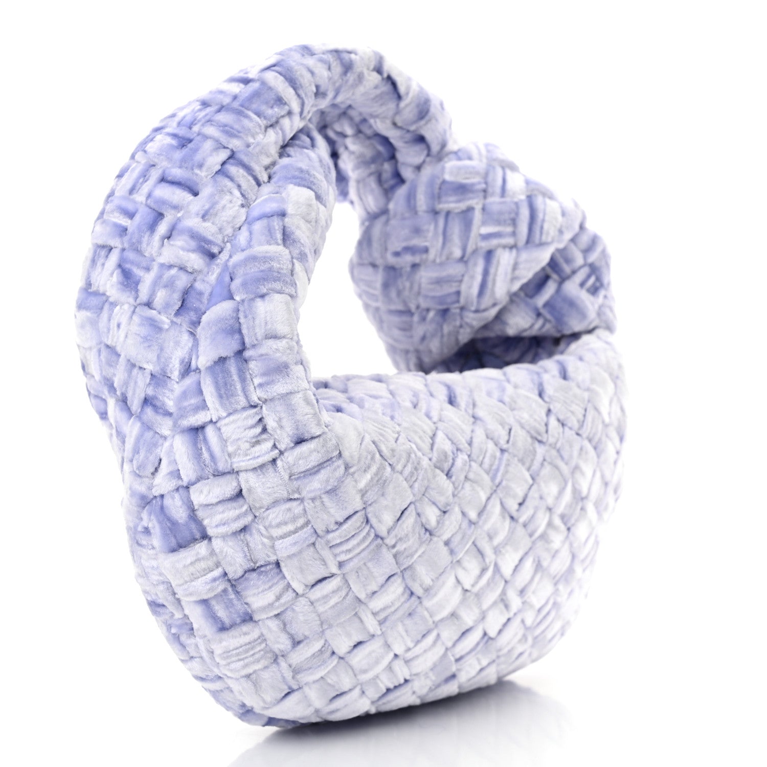 Bottega Veneta Velvet Intreccio Padded Mini Jodie Light Purple 2 of 9