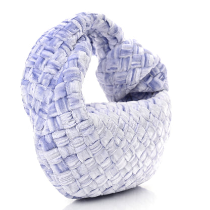 Bottega Veneta Velvet Intreccio Padded Mini Jodie Light Purple 2 of 9