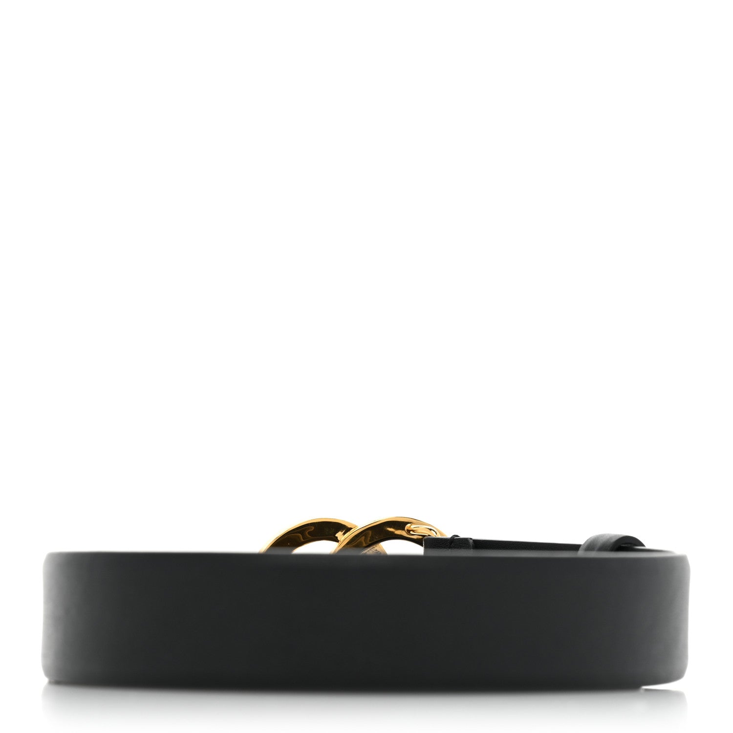 Chanel Calfskin Paris Button CC Belt 75 30 Black 2 of 7