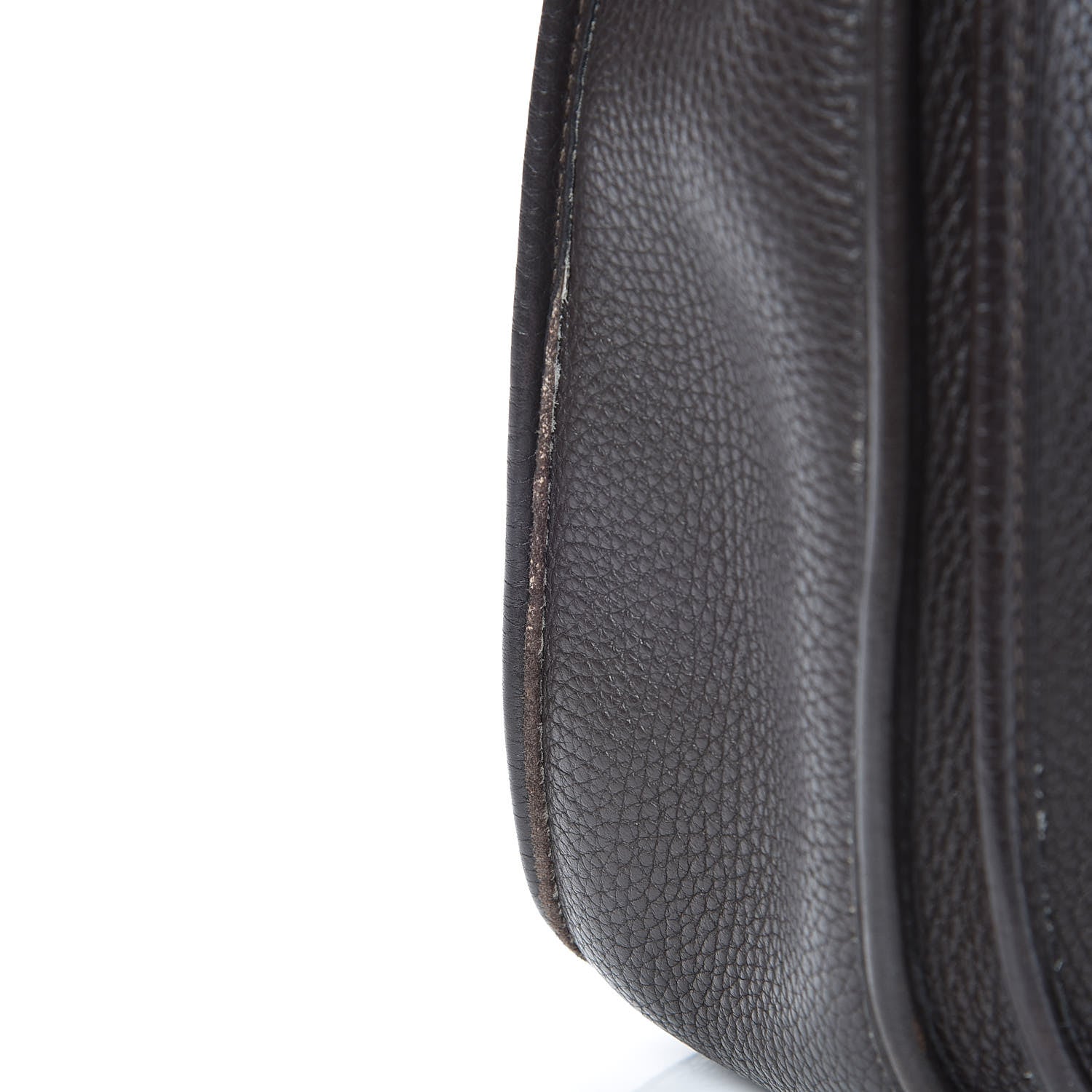 Hermes Taurillon Clemence Evelyne II GM Chocolate 19 of 23