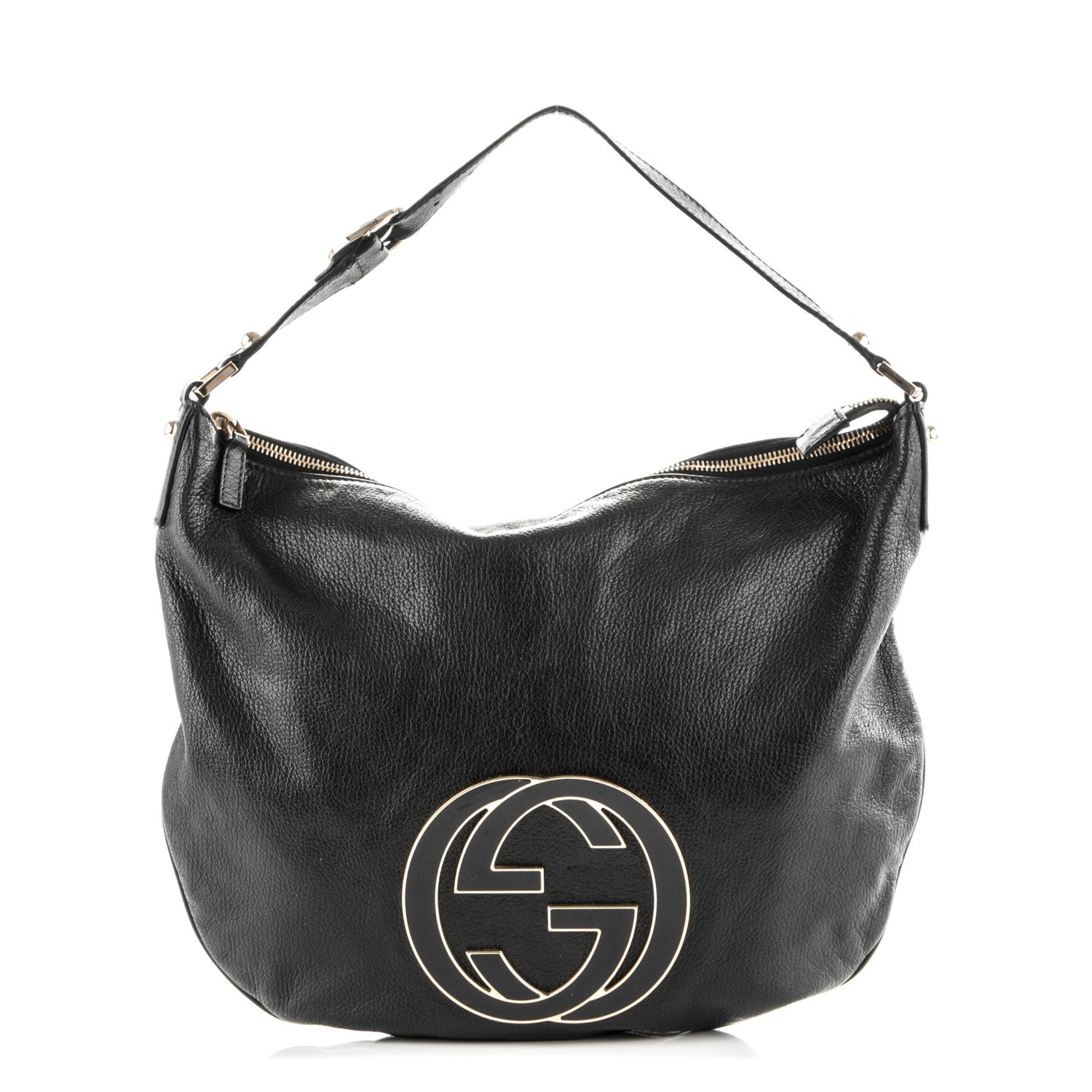 Gucci Calfskin Small Blondie Hobo Black 1 of 6
