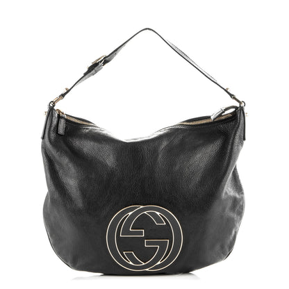 Gucci Calfskin Small Blondie Hobo Black 1 of 6
