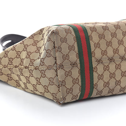Gucci Monogram Medium Jolicoeur Tote Dark Brown 8 of 13